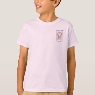 Breast Cancer Awareness Pink Ribbon Angel Tee