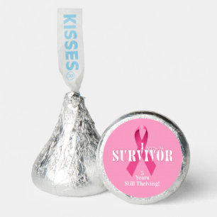 Breast Cancer Awareness Pink Ribbon Assorted Choco Hershey®'s Kisses®