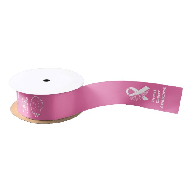 Breast Cancer Awareness Pink Ribbon Corporate Logo (Spool)