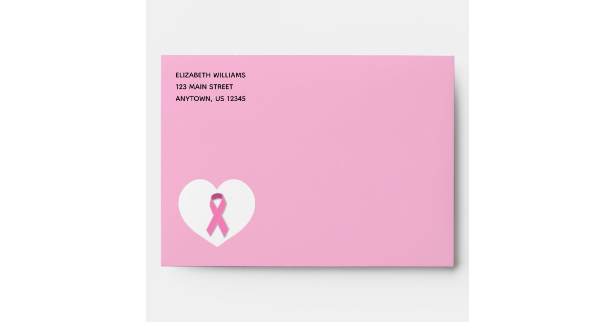 Baseball Heart Pink Ribbon Breast Cancer Awareness | Greeting Card