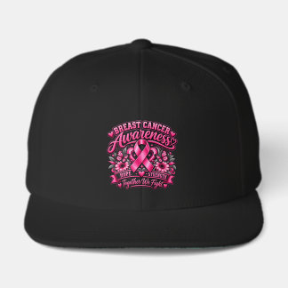 Breast Cancer Awareness Pink Ribbon Hat