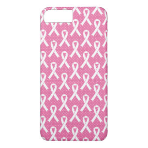 BREAST CANCER AWARENESS Pink Ribbon Pattern iPhone 8 Plus/7 Plus Case