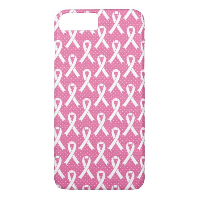 BREAST CANCER AWARENESS  Pink Ribbon Pattern Case-Mate iPhone Case (Back)