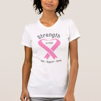 Breast Cancer Awareness Pink Ribbon T-Shirt