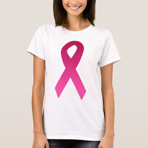 Breast cancer awareness pink ribbon T_Shirt
