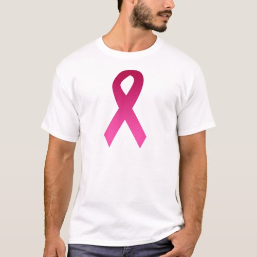 Breast cancer awareness pink ribbon T_Shirt