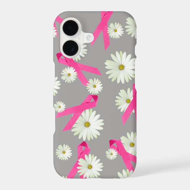 Breast Cancer Awareness Pink Ribbons Case-Mate iPhone Case (Back)