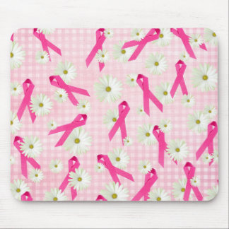 Breast Cancer Awareness pink ribbons Mouse Pad