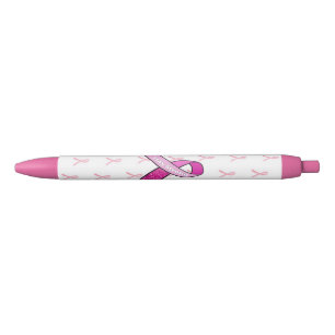 Breast Cancer Awareness Pink Ribbons Pens