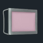 Breast cancer awareness pink solid color cute belt buckle<br><div class="desc">Breast cancer awareness month light pink solid plain color modern stylish cute Belt buckle. You can personalize it with your own text. Color is editable. During Breast Cancer Awareness Month in October and throughout the year people wear pink ribbons to honor survivors, remember those lost to the disease and to...</div>