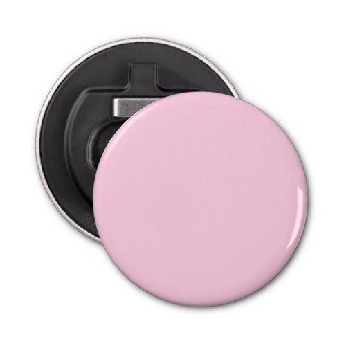 Breast cancer awareness pink solid color cute bottle opener