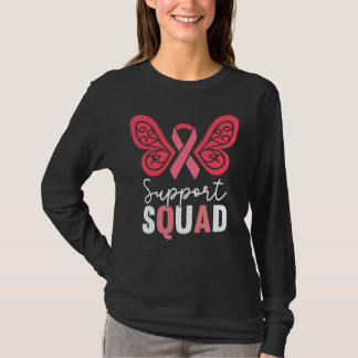 Breast Cancer Awareness Pink support squad T-Shirt