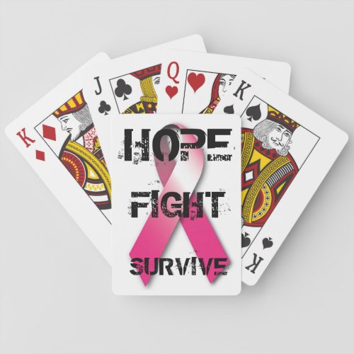 Breast Cancer Awareness Playing Cards