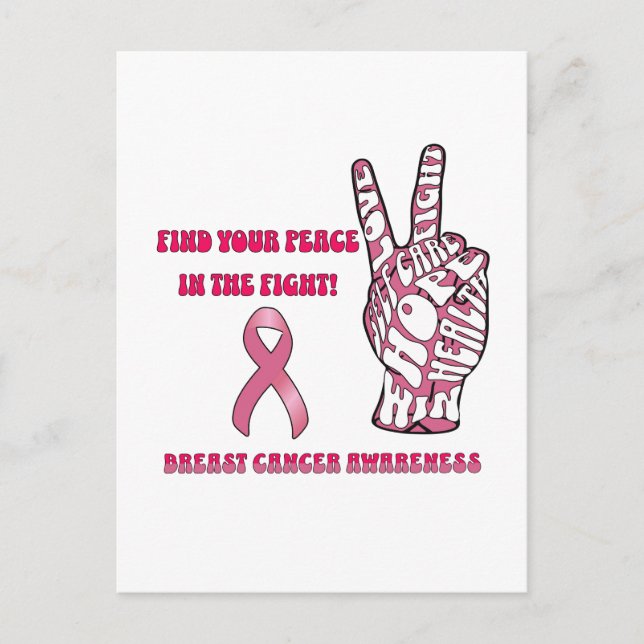 Breast Cancer Awareness Post Card (Front)