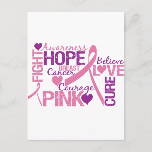 Breast Cancer Awareness Postcard