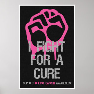 Breast Cancer Awareness Posters Fight For Cure