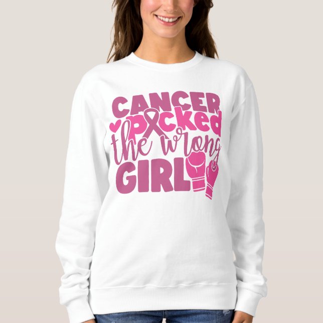 BREAST CANCER AWARENESS & PREVENTION SWEATSHIRT (Front)