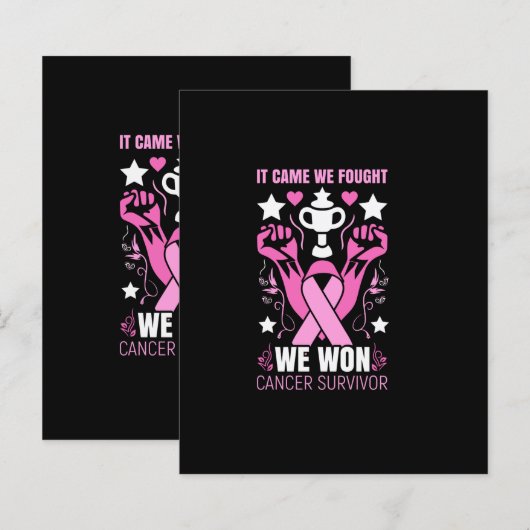 breast cancer awareness quotes (Front/Back)