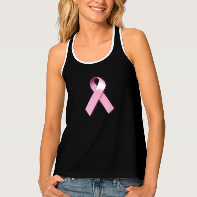Breast Cancer Awareness Racerback Tank Top (Front)