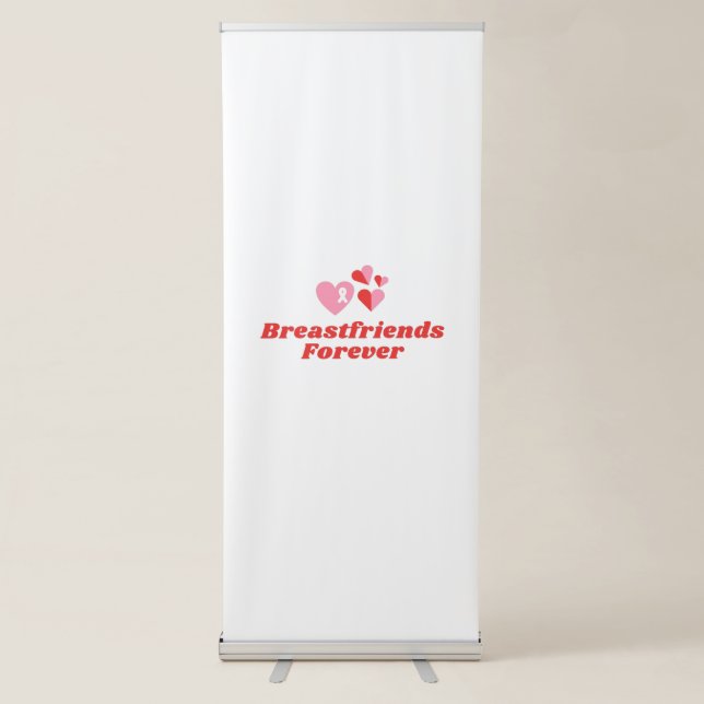 Breast cancer awareness retractable banner (Front)