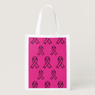 Breast Cancer Awareness Reusable Grocery Bag