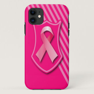 Breast Cancer Awareness Ribbon iPhone 11 Case