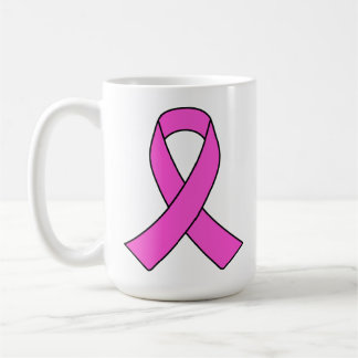 Breast Cancer Awareness Ribbon Coffee Mug
