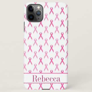 Breast Cancer Awareness Ribbon iPhone 11Pro Max Case