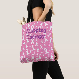 Breast Cancer Awareness Ribbons Tote Bag