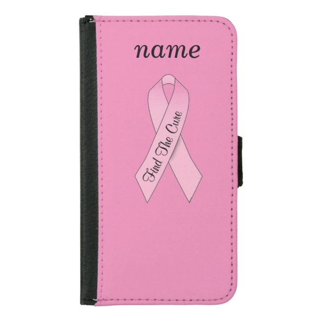 Breast Cancer Awareness Samsung Galaxy Wallet Case (Front)