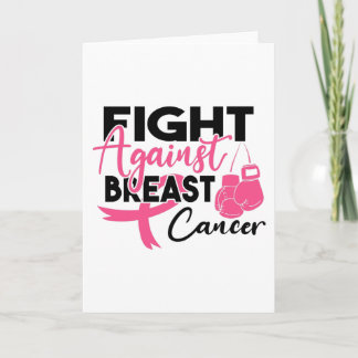 Breast Cancer Awareness Shirt Print Card