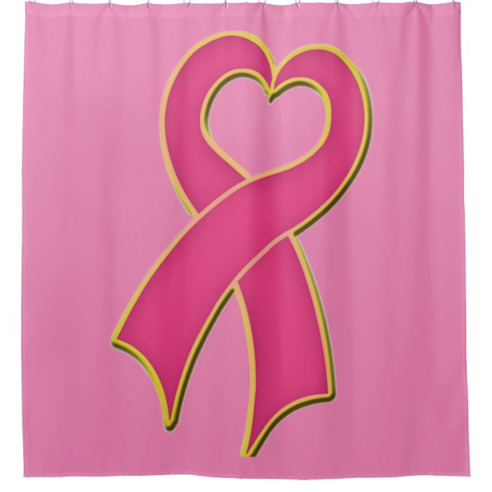 Breast Cancer Awareness Shower Curtain
