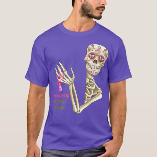 Breast Cancer Awareness Skeleton Check YourMine 30 T_Shirt