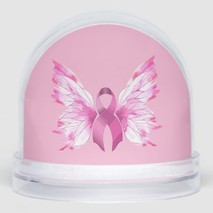 Breast Cancer Awareness  Snow Globe