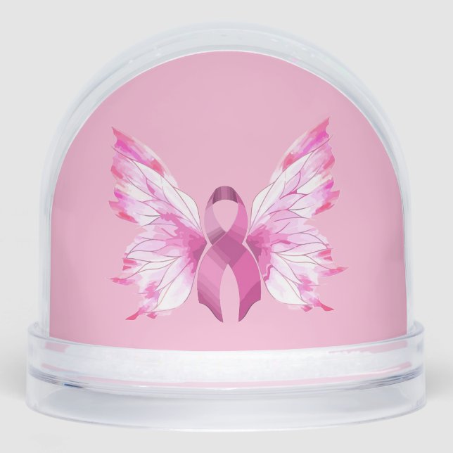 Breast Cancer Awareness  Snow Globe (Front)