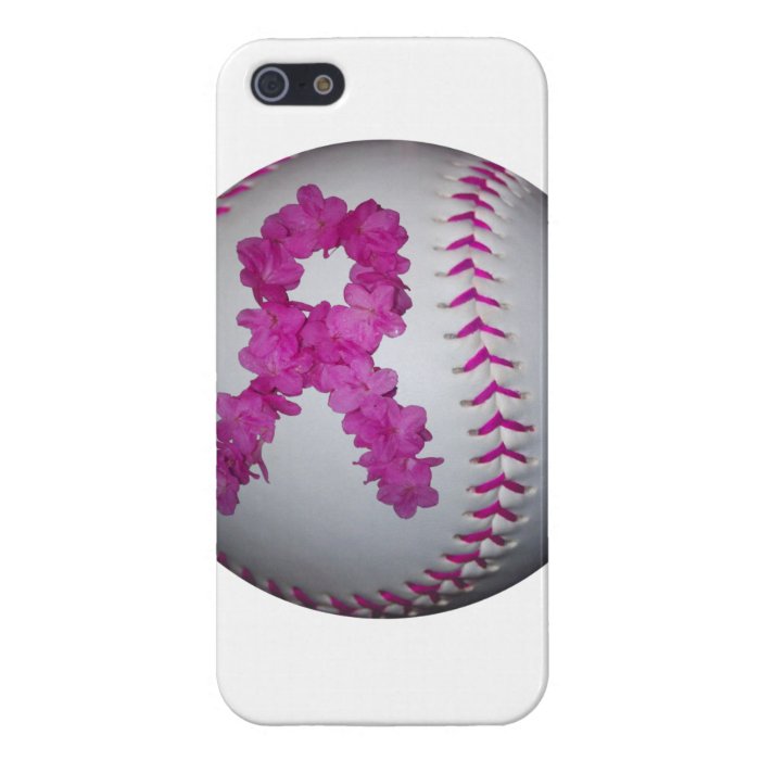 Breast Cancer Awareness Softball Case For iPhone 5/5S