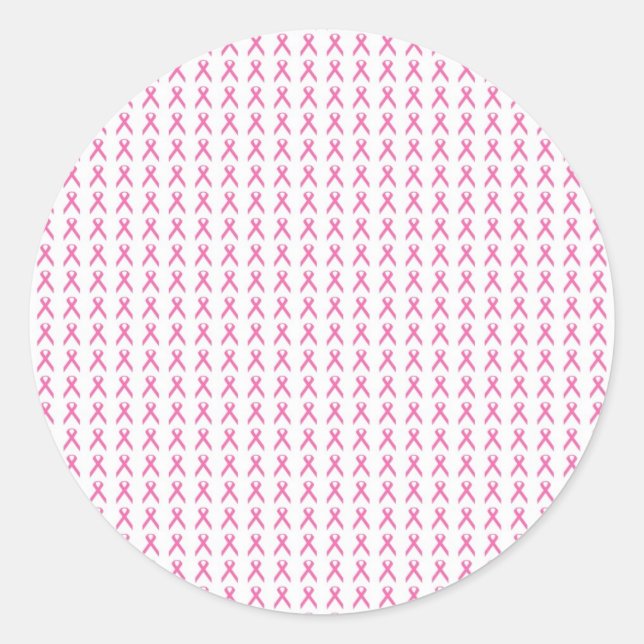 Breast Cancer Awareness Sticker Pink Ribbons (Front)