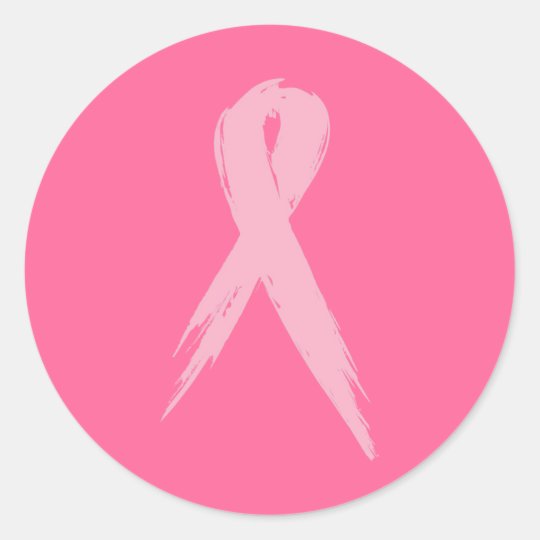 Breast Cancer Awareness Stickers Large | Zazzle.com
