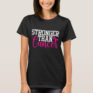 Breast Cancer Awareness Stronger Than Cancer T-Shirt