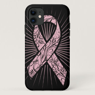 Breast Cancer Awareness Stylized Ribbon Case