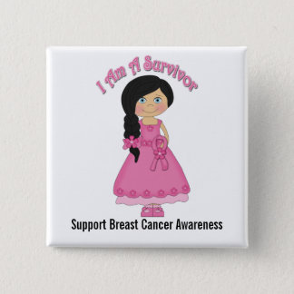Breast Cancer Awareness (Survivor) Button