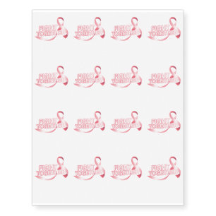 Breast Cancer Awareness Survivor Gifts Temporary Tattoos