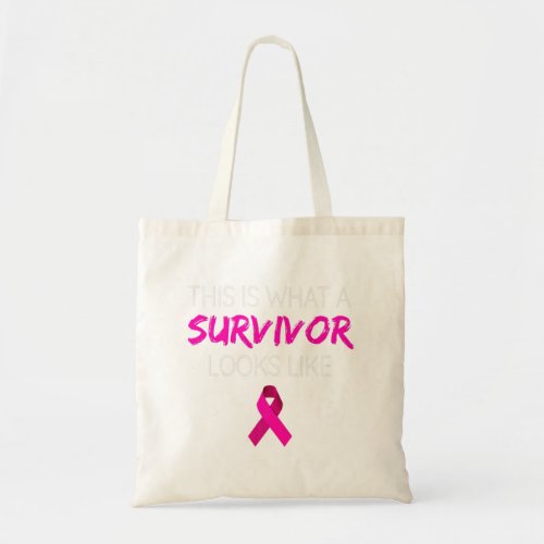 Breast Cancer Awareness Survivor_Pink Ribbon Gifts Tote Bag
