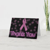 Thanks for Your Support Breast Cancer Bra Greeting Card for Sale by  KateTaylor