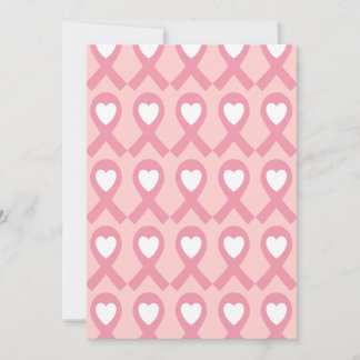 Breast Cancer Awareness  Thank You Card