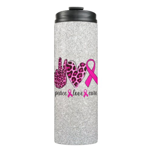 Breast Cancer Awareness Thermal Tumbler