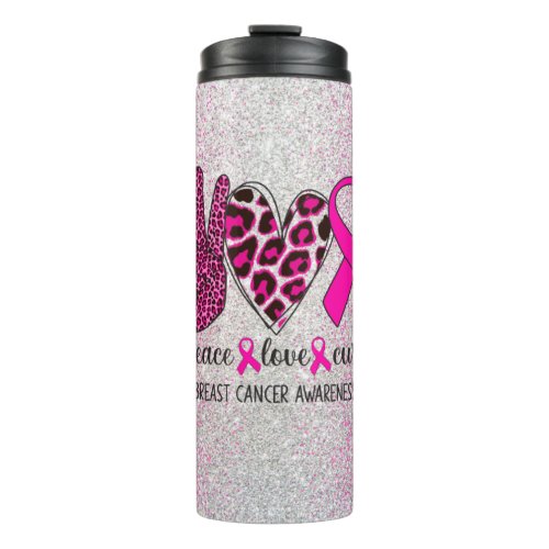 Breast Cancer Awareness Thermal Tumbler