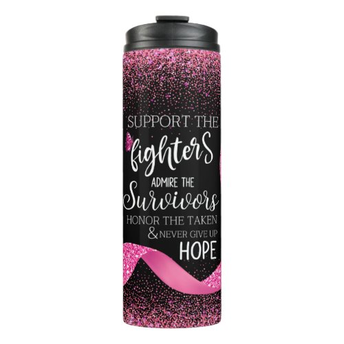 Breast Cancer Awareness Thermal Tumbler