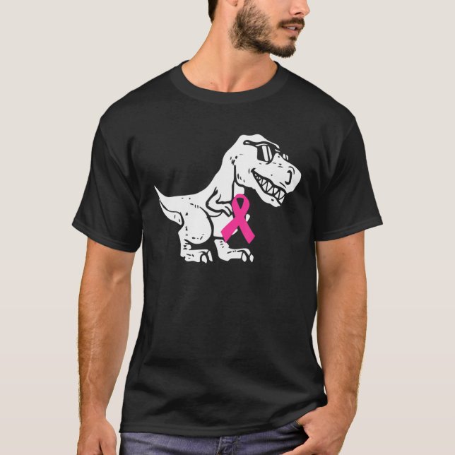 Breast Cancer Awareness Toddler Pink Ribbon T-Shirt (Front)