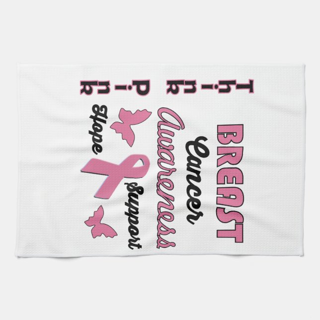 Breast Cancer Awareness Towel (Horizontal)
